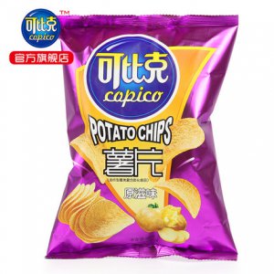 热销供应 可比克包装薯片60g四种口味体闲响吃香脆薯片小零食